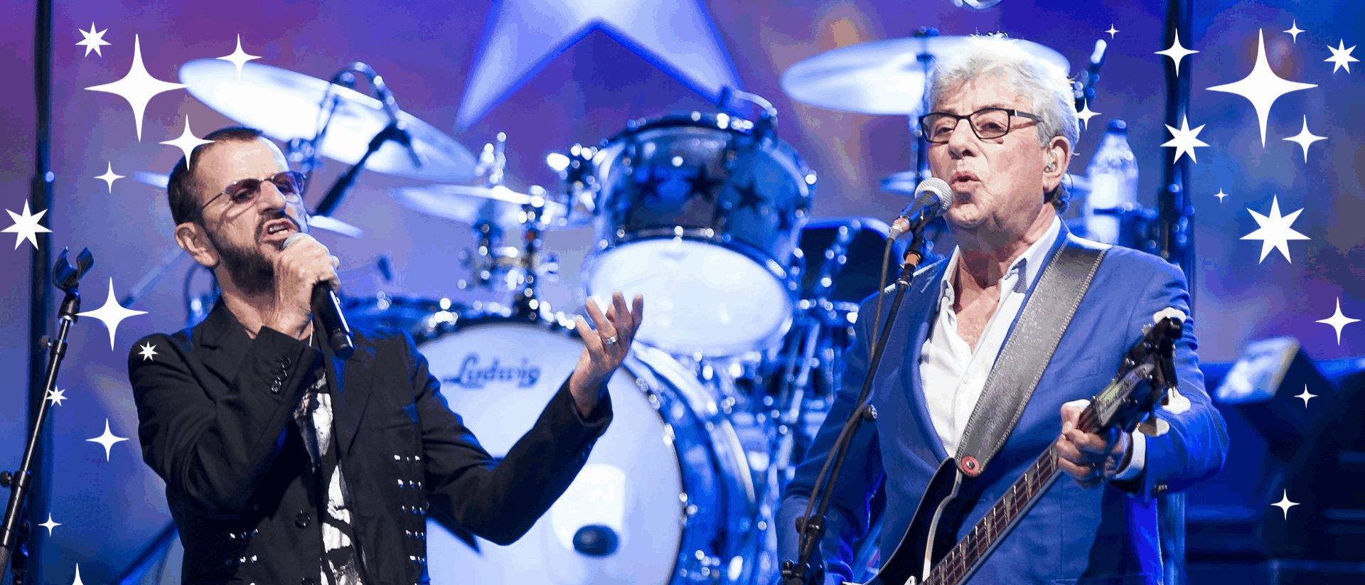 10cc met sterretjes eromheen