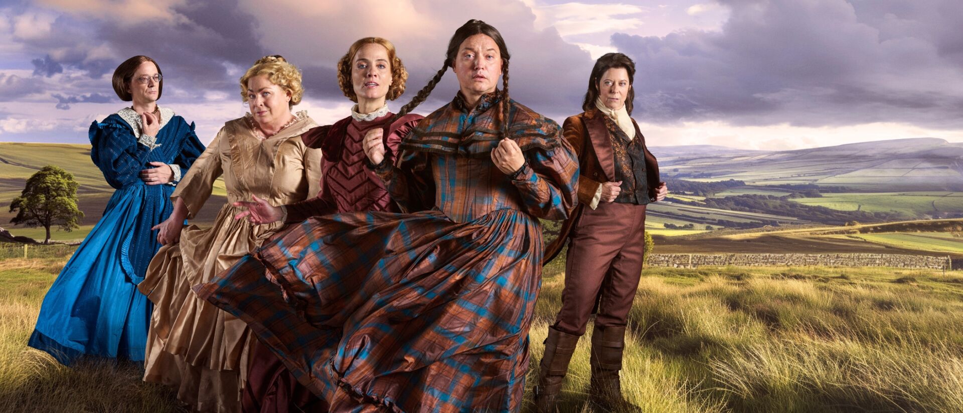 Geïnspireerd op het leven van de literaire gezusters Charlotte, Emily en Anne Brontë