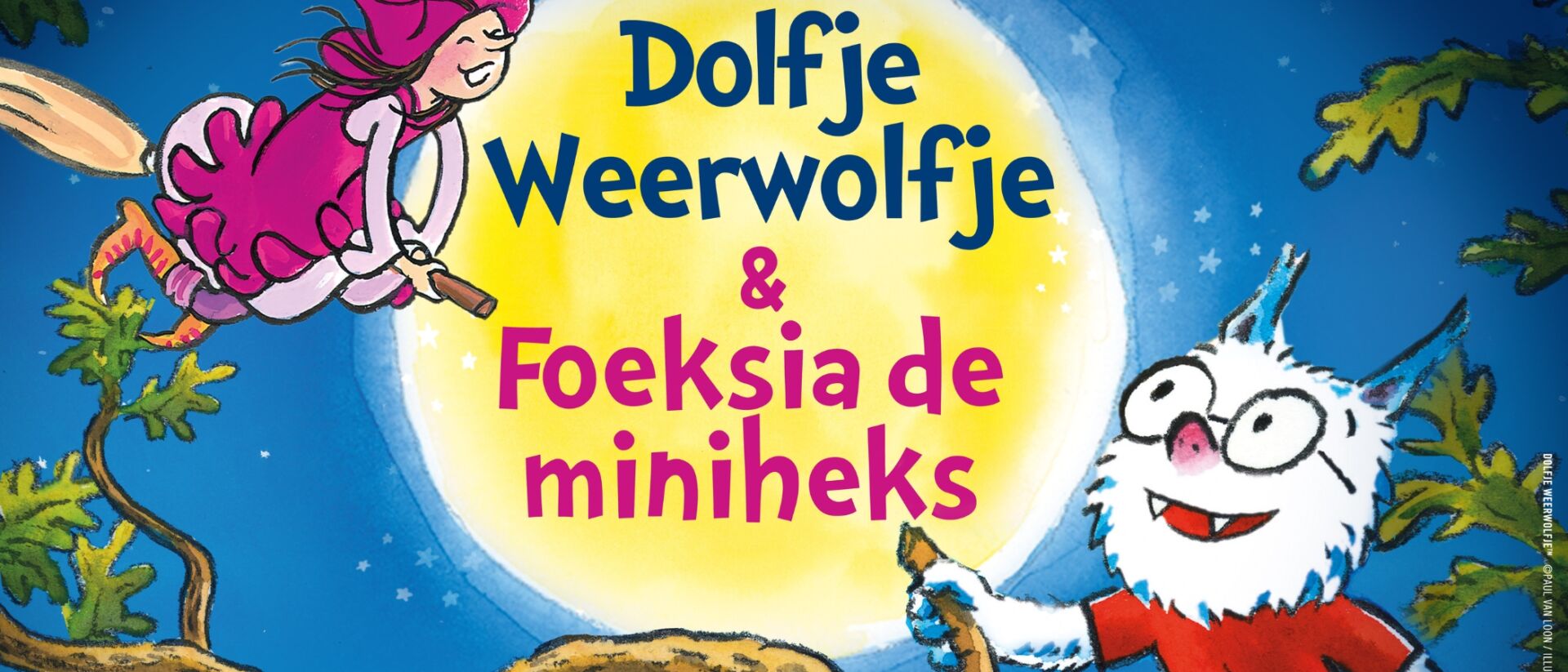 Affichebeeld van Dolfje Weerwolfje en Foeksia de miniheks
