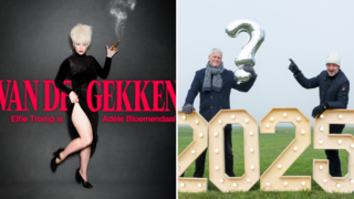 Campagnebeelden van Elfie Tromp en De Grote Oudejaars Kwis 2025