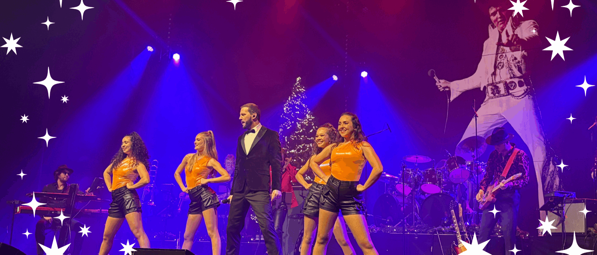 Bouke Rocks Elvis met sterretjes