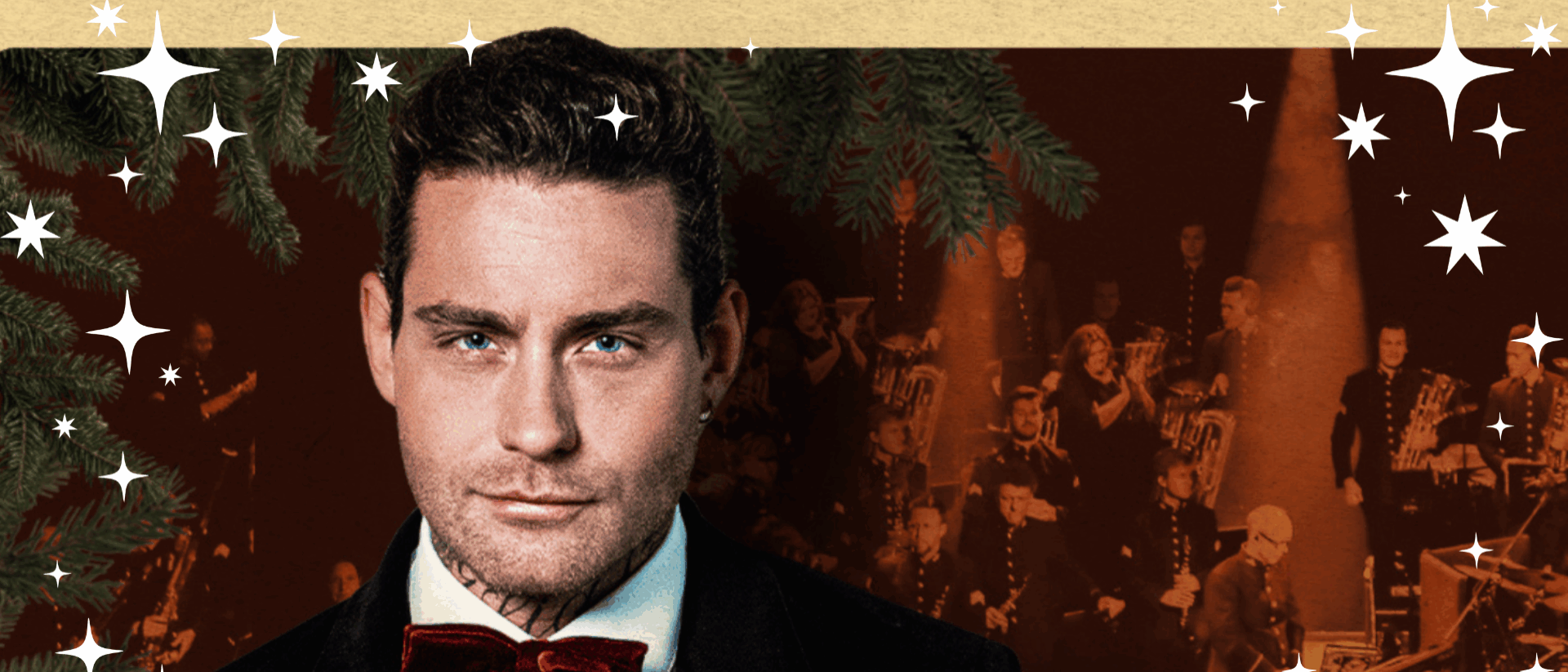 Douwe Bob & orkest Koninklijke luchtmacht met sterretjes