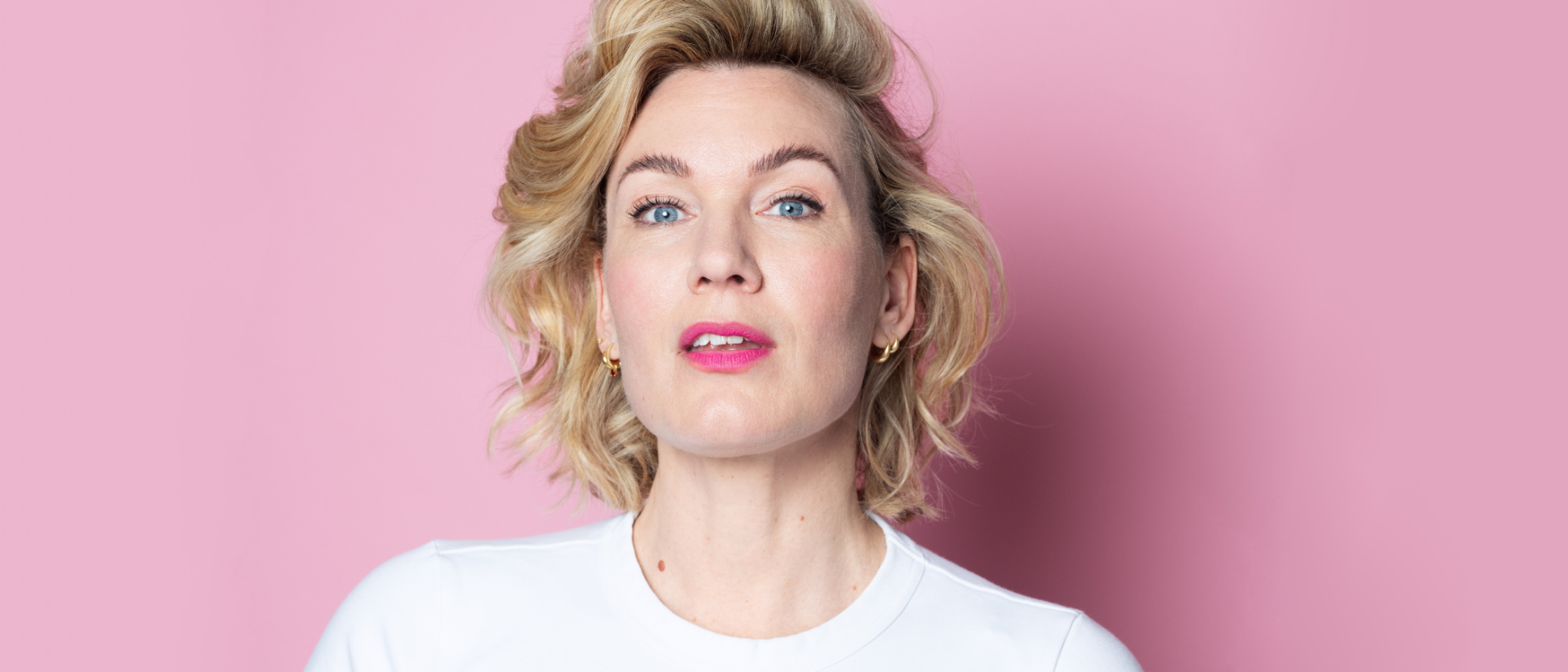 Marlijn Weerdenburg portretfoto voor cabaretvoorstelling Geworteld in Hoorn