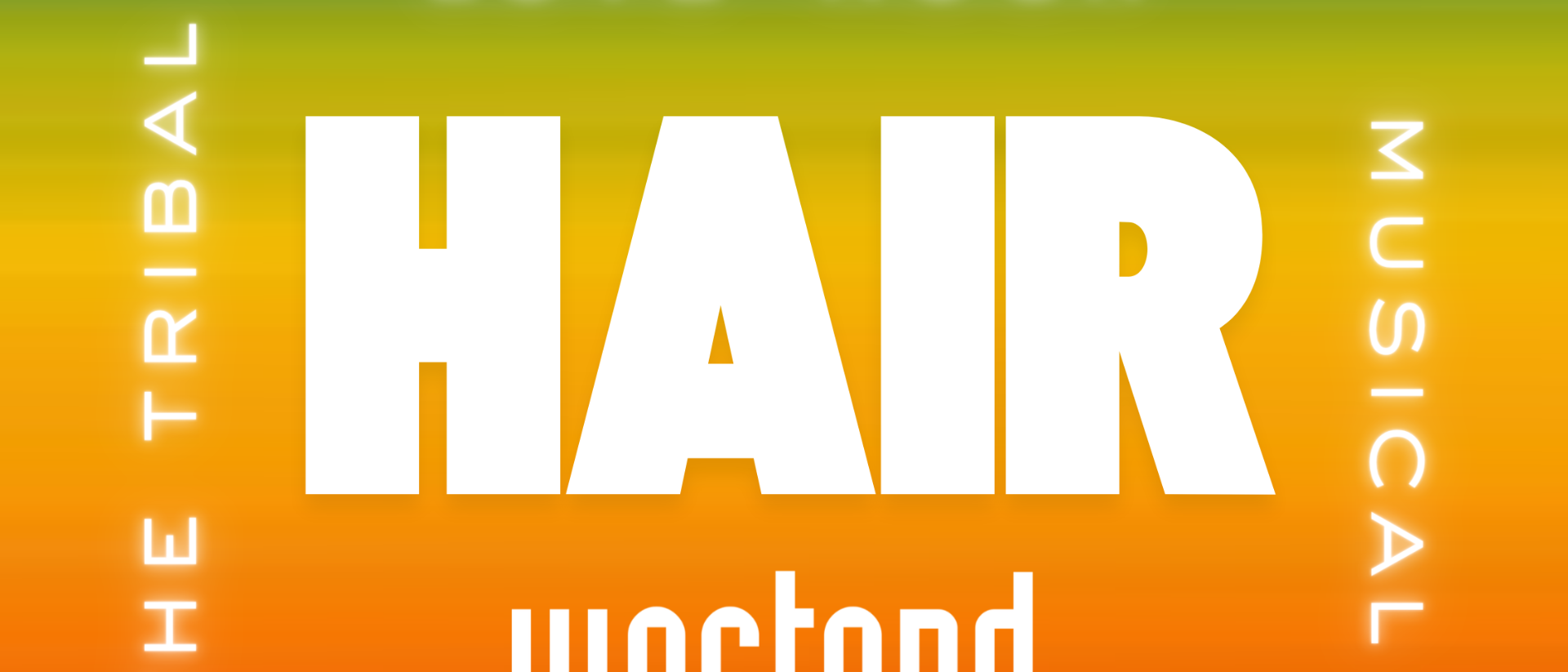 Promotieafbeelding Hair the tribal love-rock musical van Westend Musicalvereniging West-Friesland