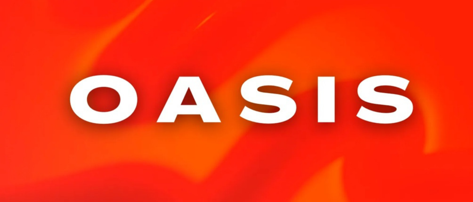Oasis Events logo op rode achtergrond – Mr. Belt & Wezol in Hoorn